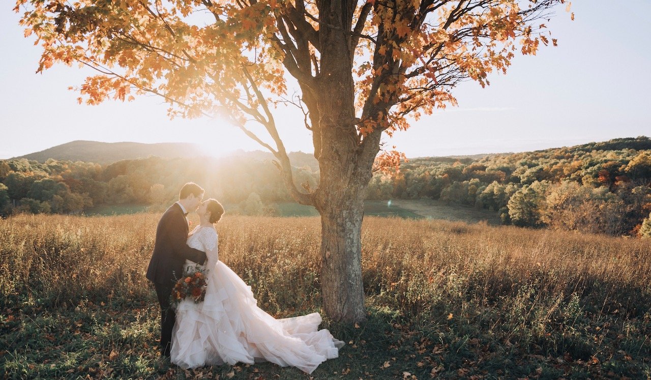 Mountainville Manor Autumn sunset